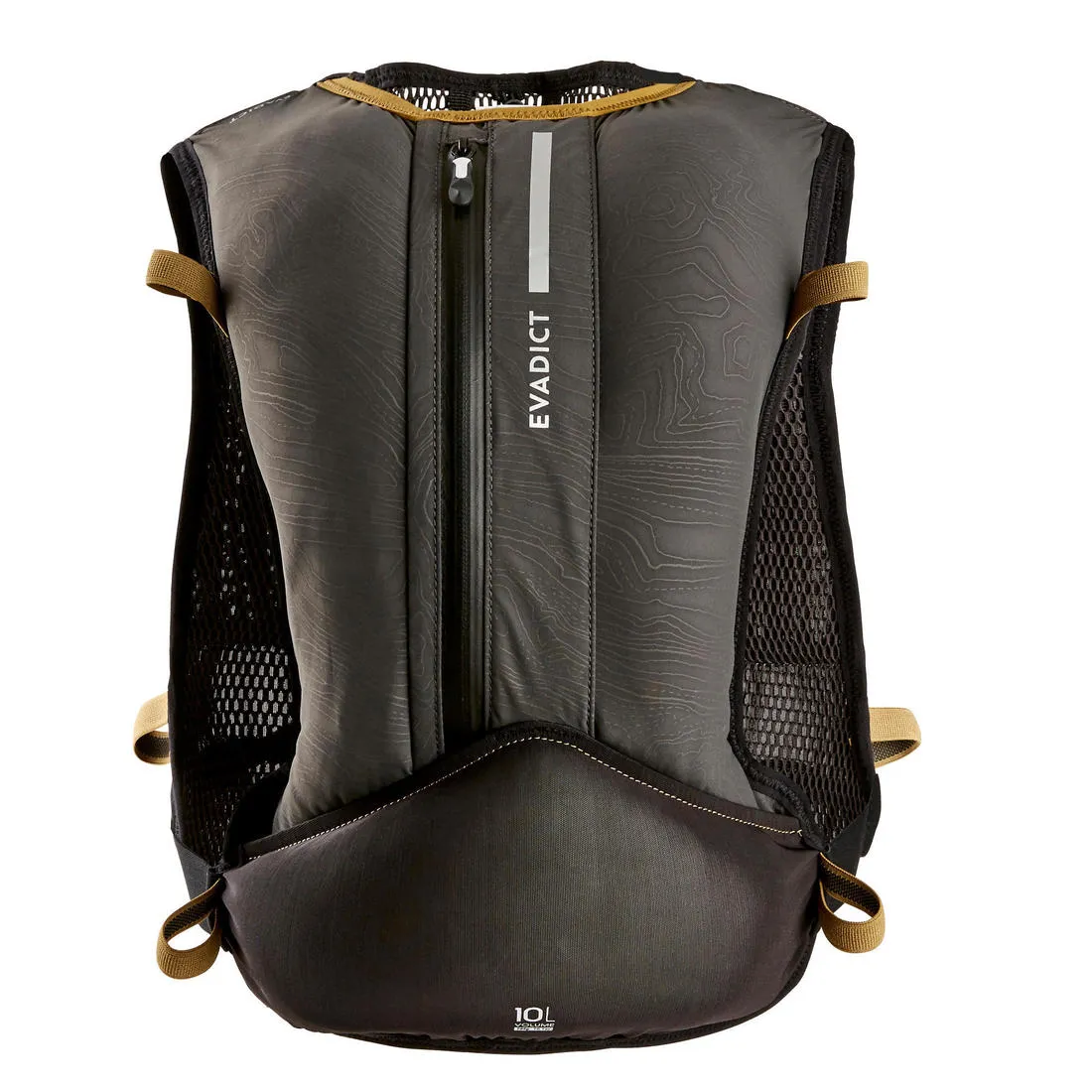 10 L TRAIL RUNNING BAG UNISEX - BURGUNDY