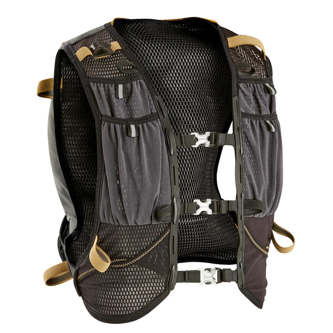 10 L TRAIL RUNNING BAG UNISEX - BURGUNDY