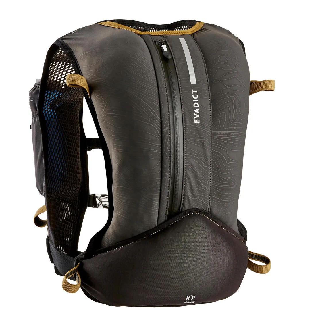 10 L TRAIL RUNNING BAG UNISEX - BURGUNDY