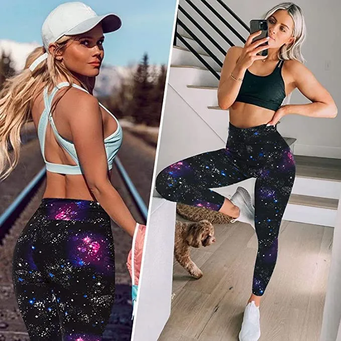 2 Pack Plus Size Leggings for Women