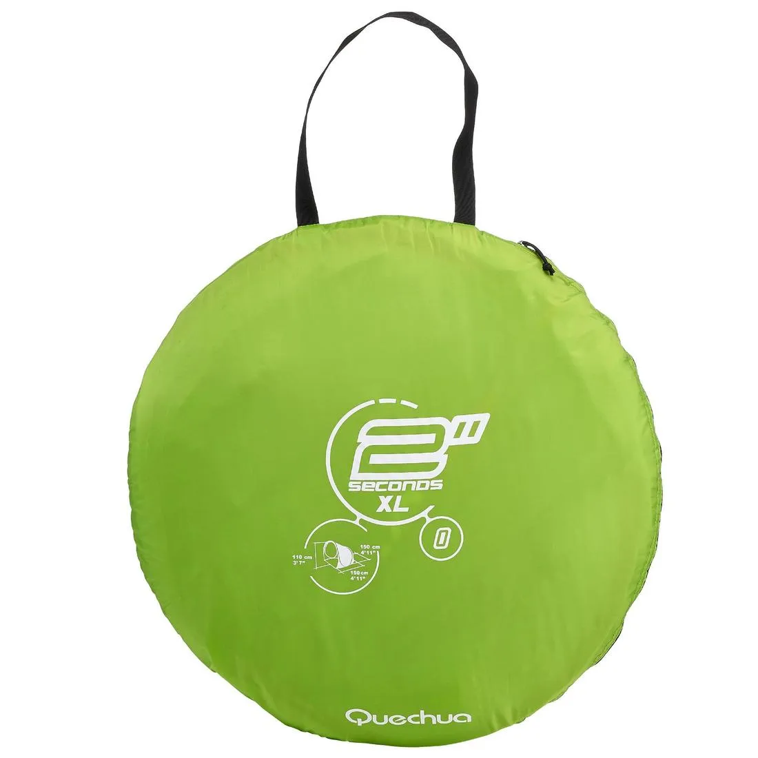 2 SECONDS 0 XL SPF 30 HIKING SHELTER GREEN