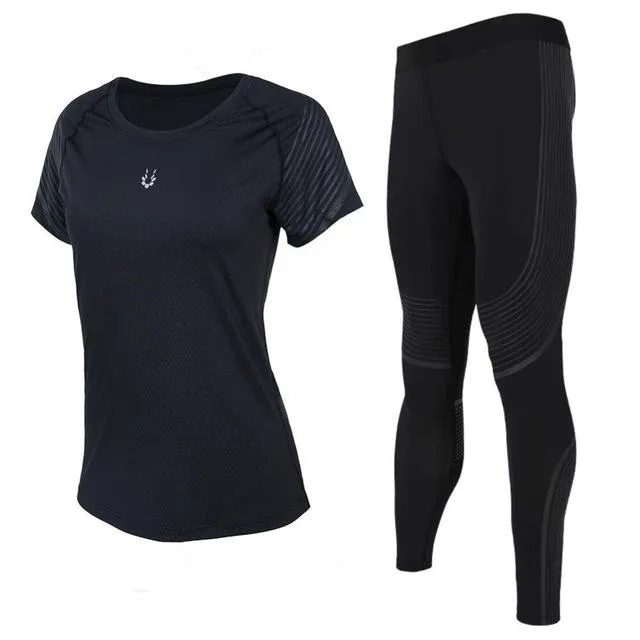 2018 Sports Suits Women's Yoga Sets Fitness Running Sportswear Tights Workout Jogging Suits Gym Sports Clothes 2-5pcs