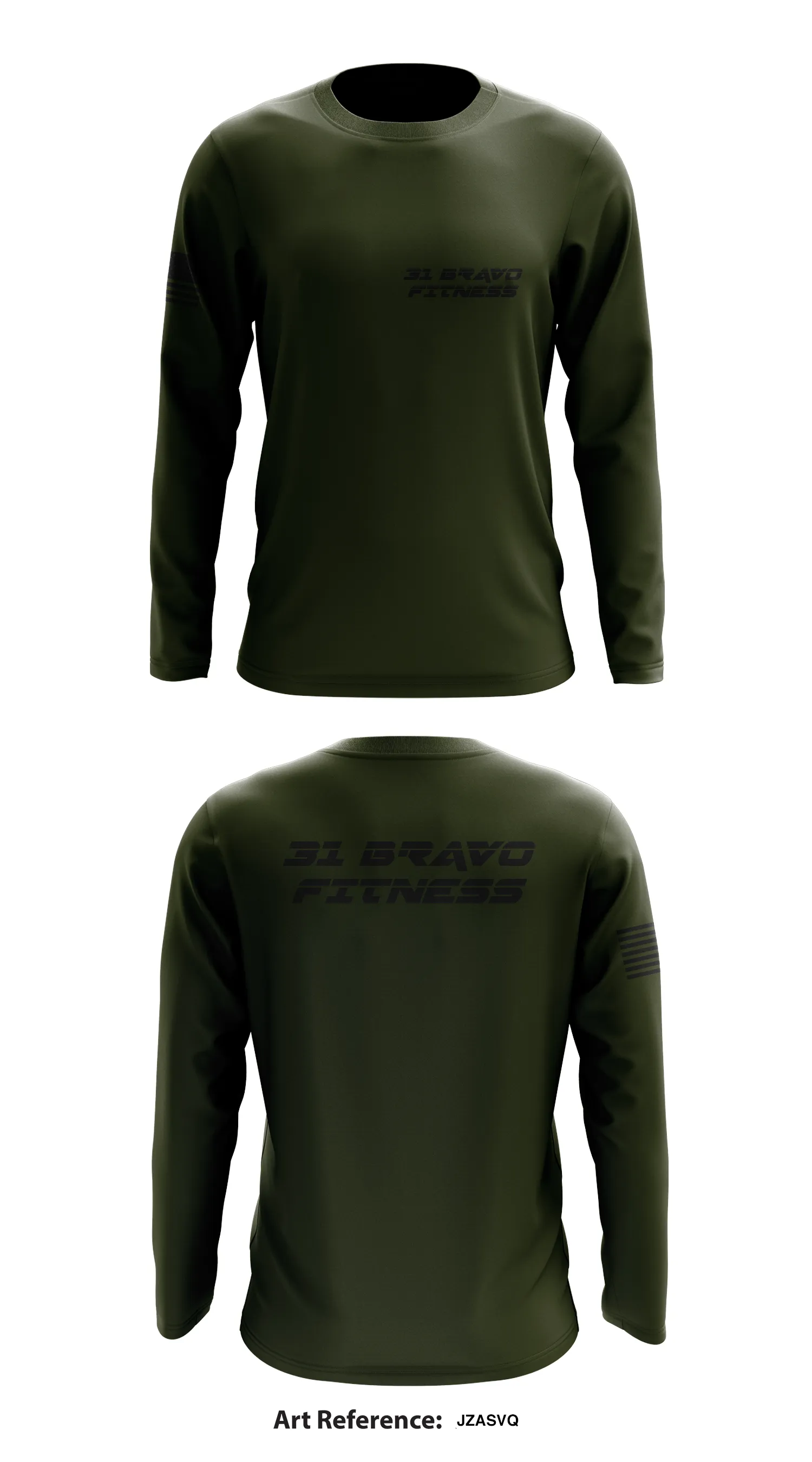 31 Bravo Fitness Store 1  Core Men's LS Performance Tee - jzASVq