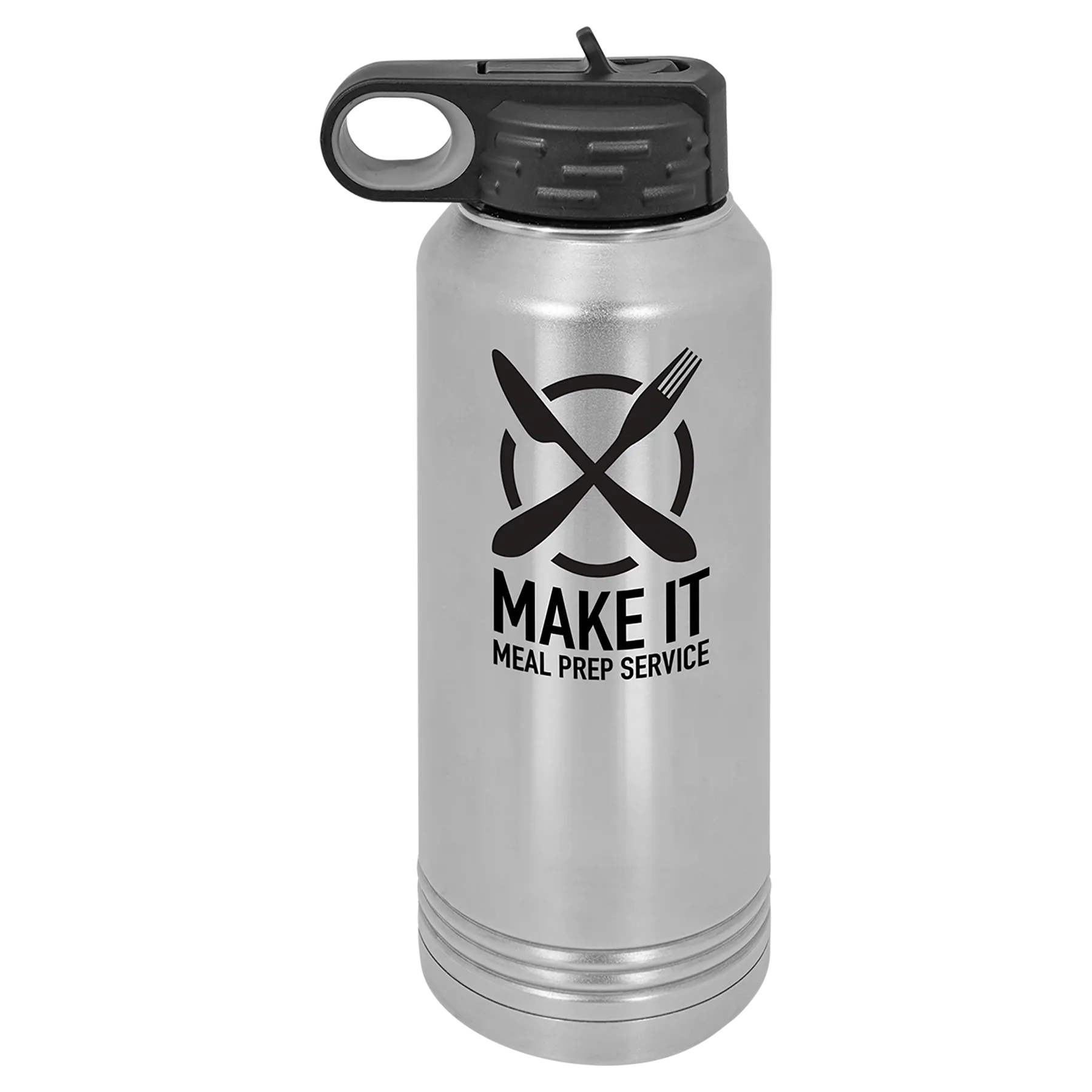 40 oz. Water Bottle with built in straw -18 colors available