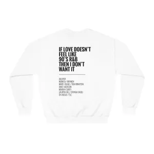 90s Love Sweatshirt White