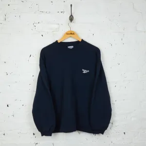 90s Reebok Sweatshirt - Blue - S