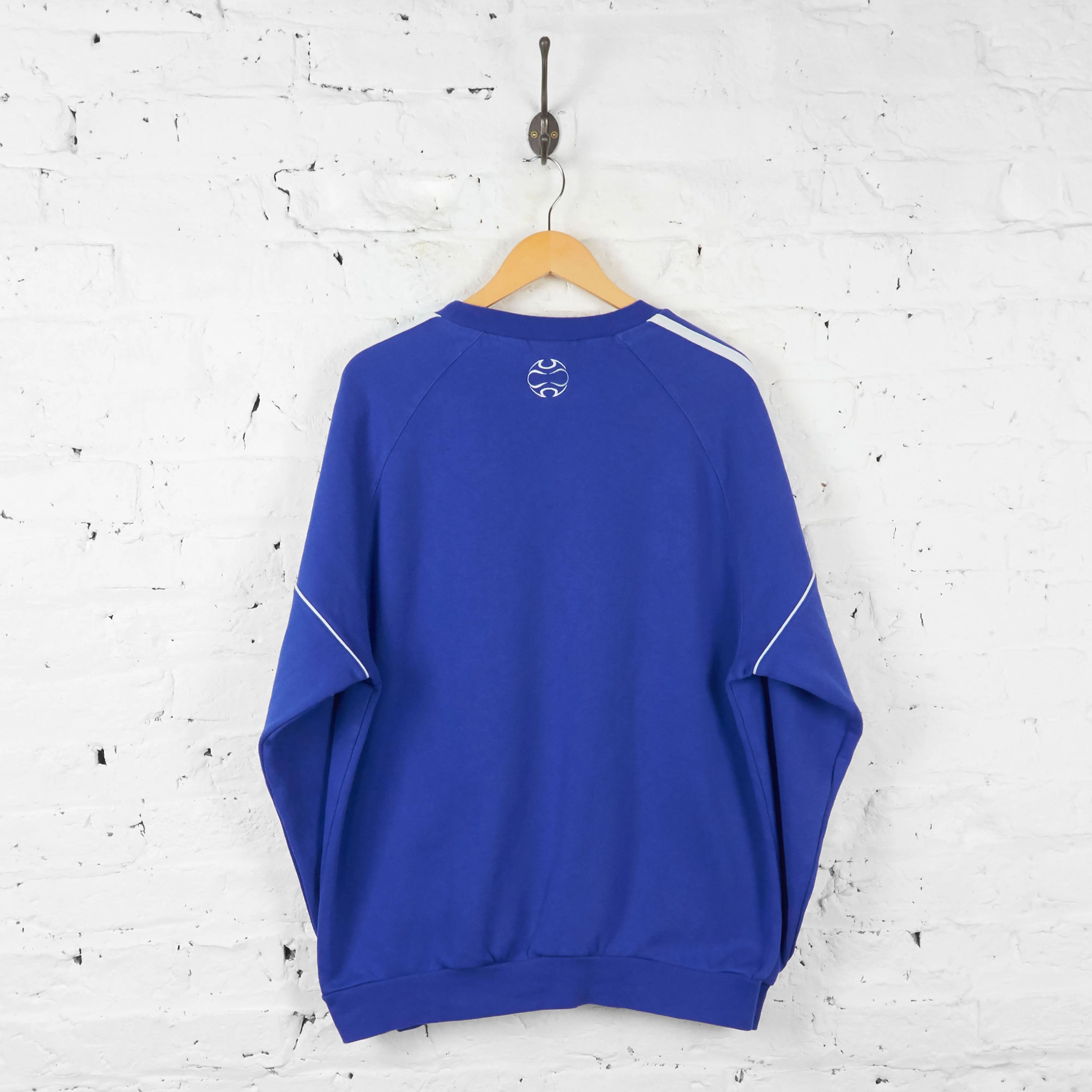 Adidas 90s Sweatshirt - Blue - L