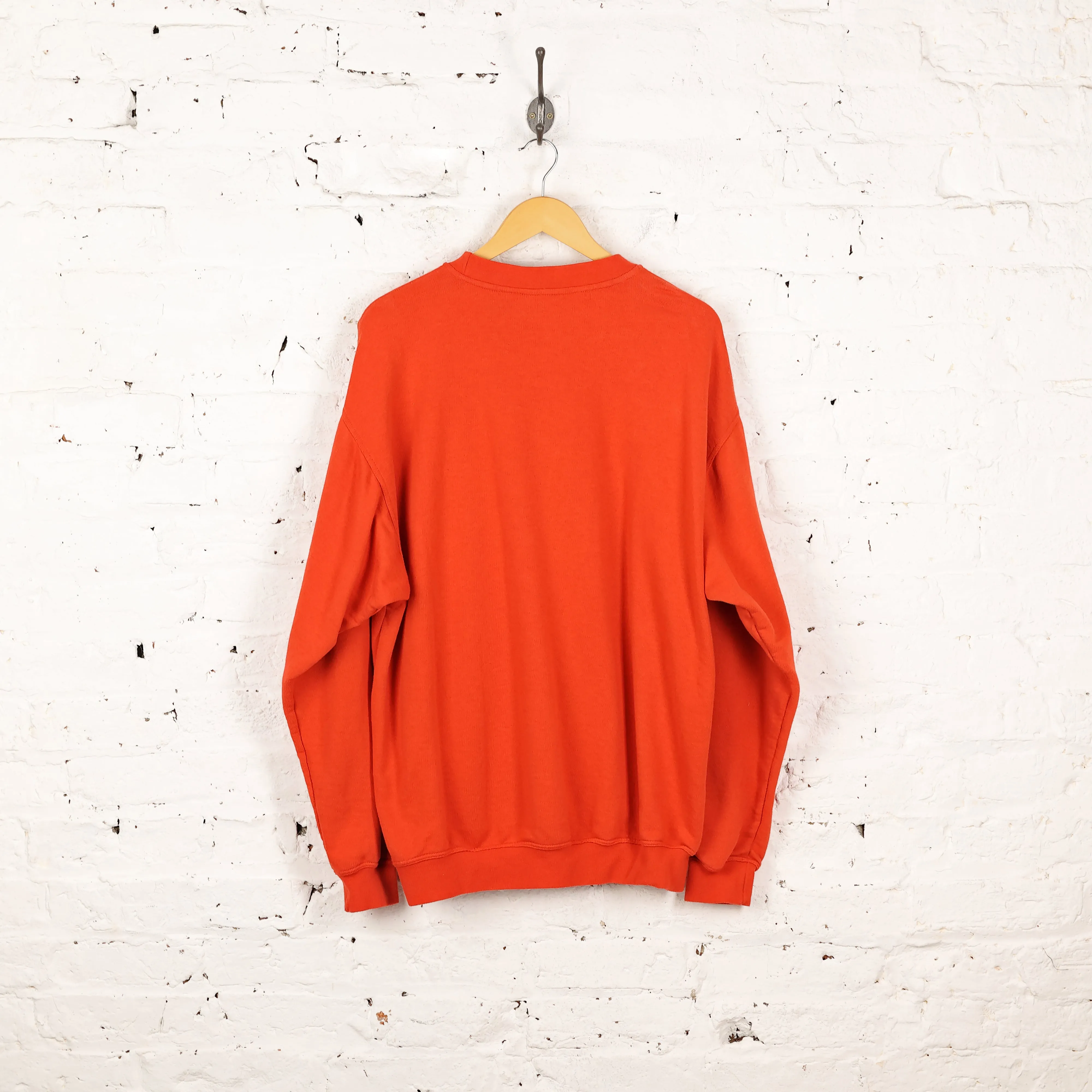 Adidas 90s Sweatshirt - Orange - L