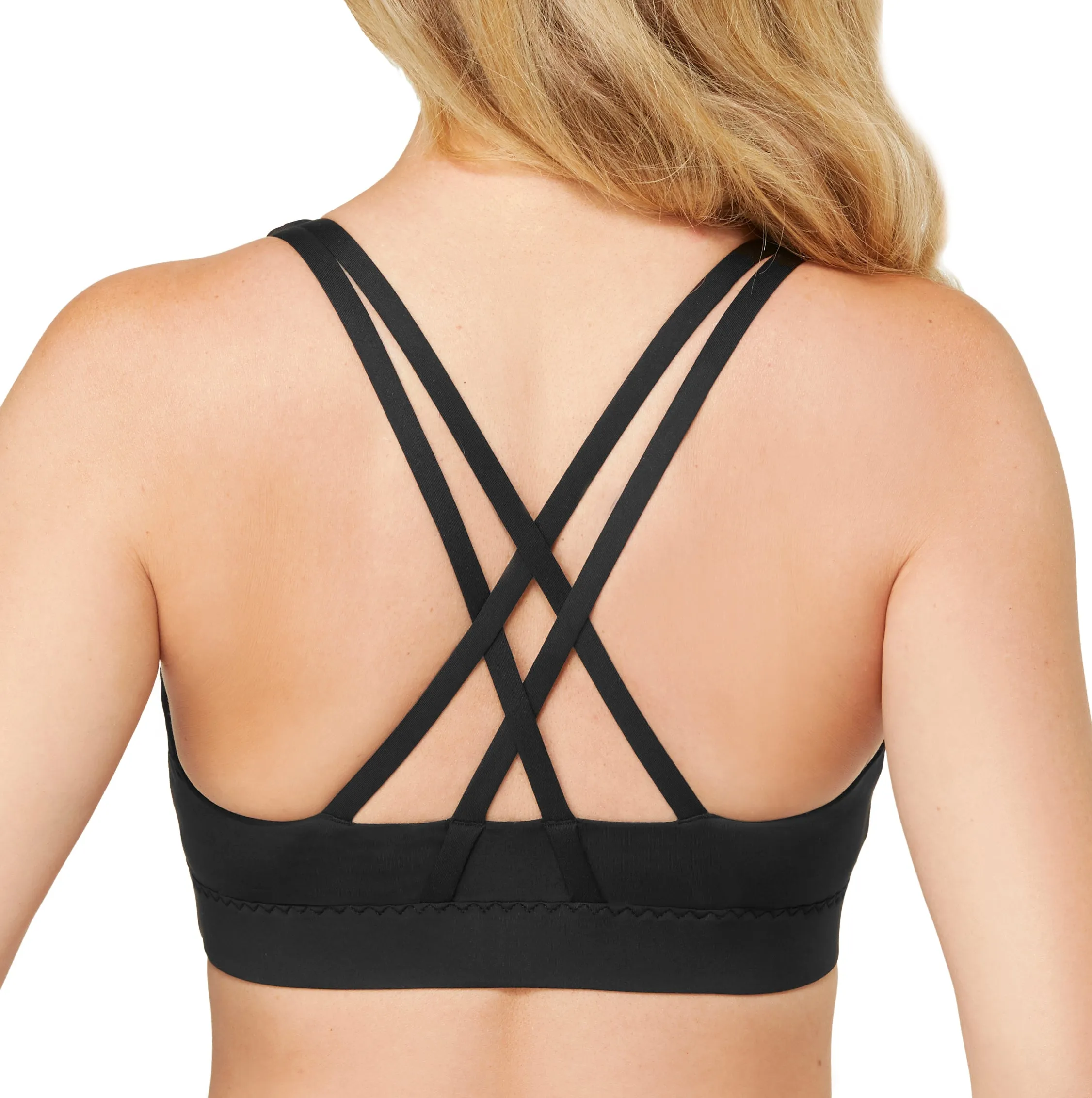 Alessandra B Wire-Free Molded Cup Sports Bra M8896