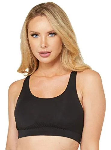 Alessandra B Wire-Free Molded Cup Sports Bra M8896