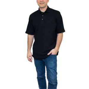 All American Clothing Pique Cotton Polo With Pocket