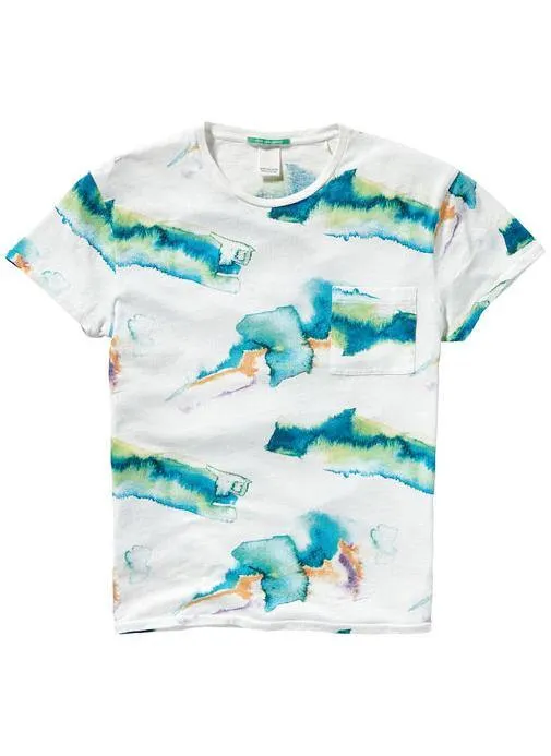 Allover Printed 1 Pocket - Multi