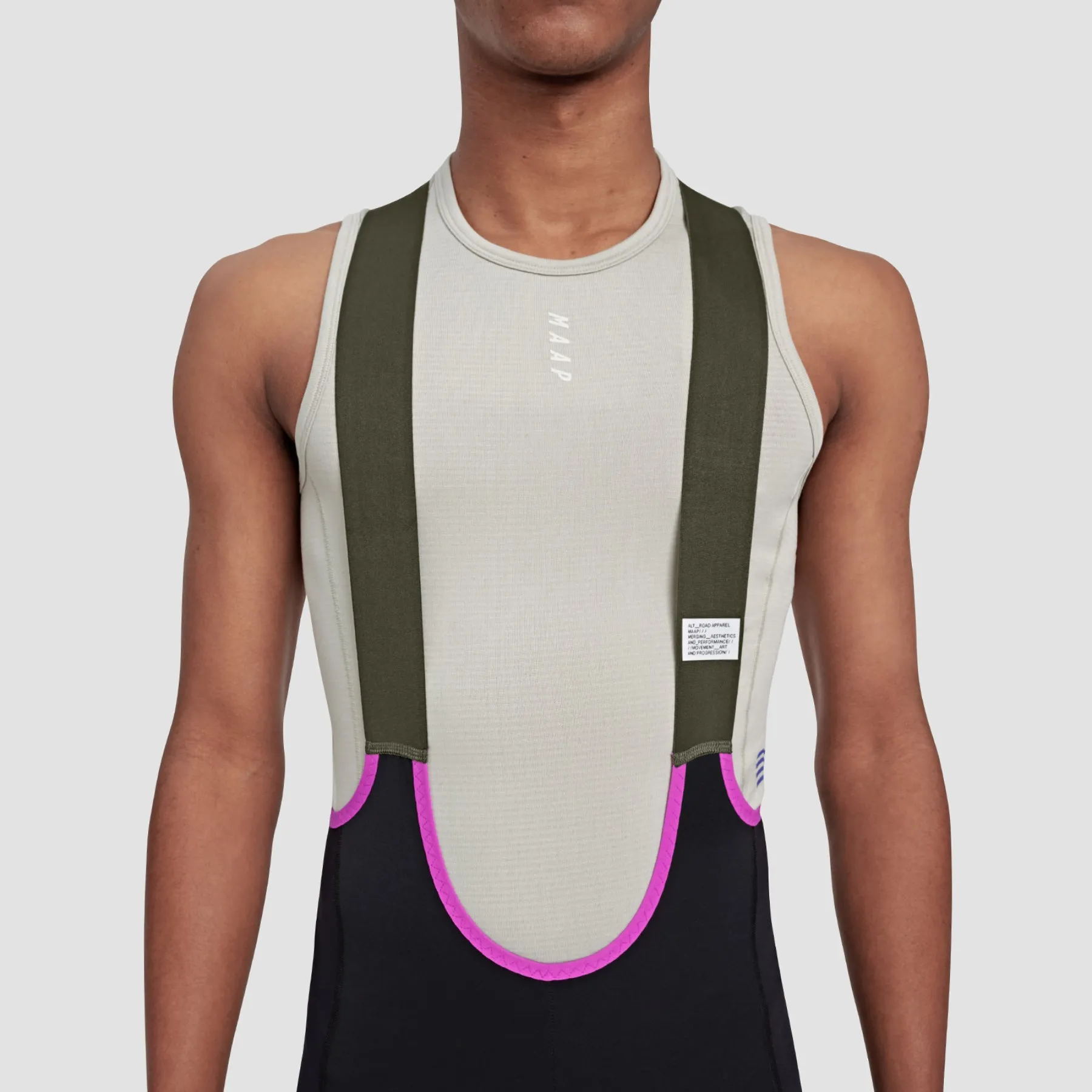 Alt_Road Cargo Bib Short - Black