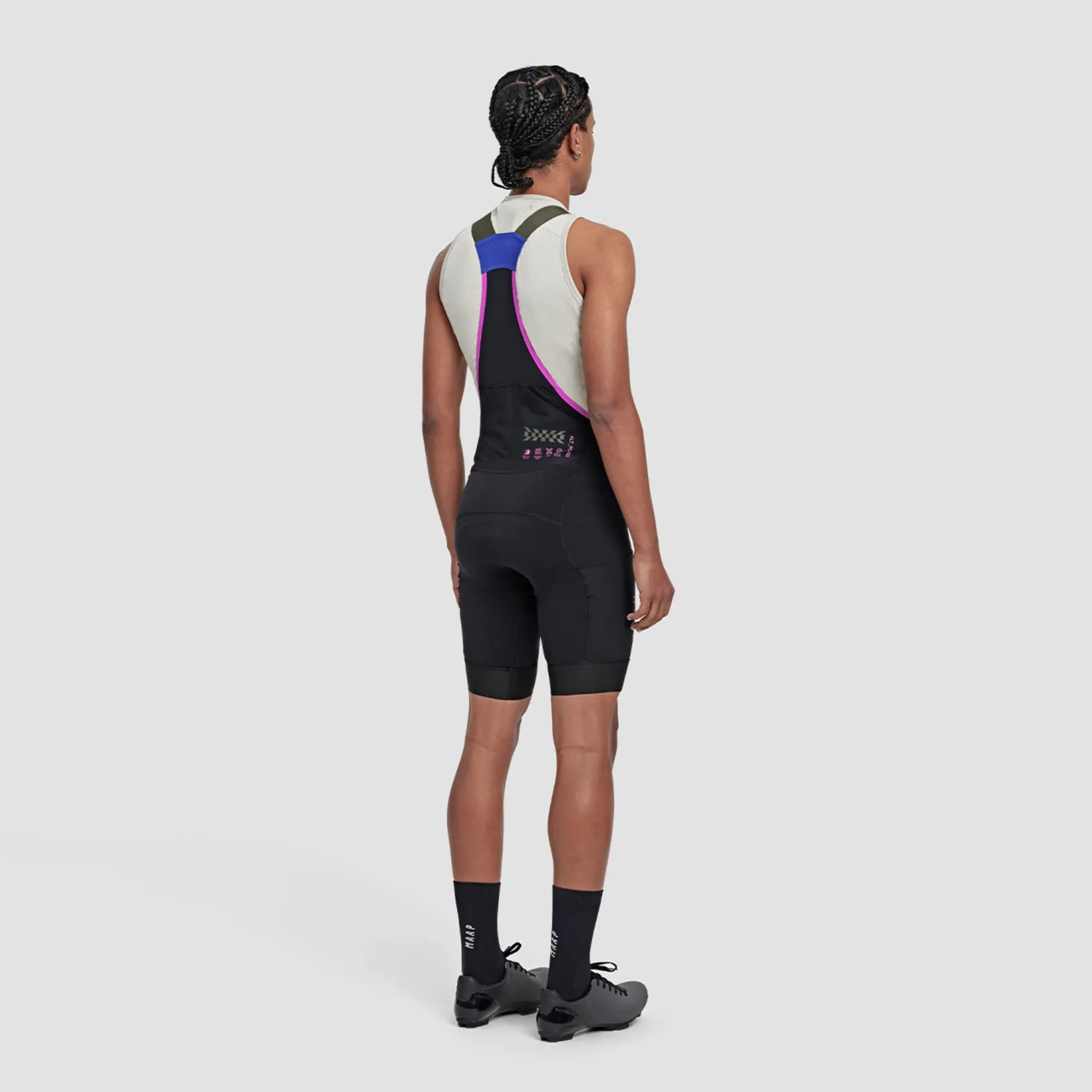 Alt_Road Cargo Bib Short - Black