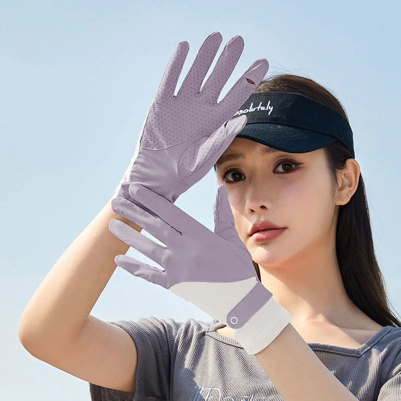 Anniou UV Sun Protection Sports Gloves