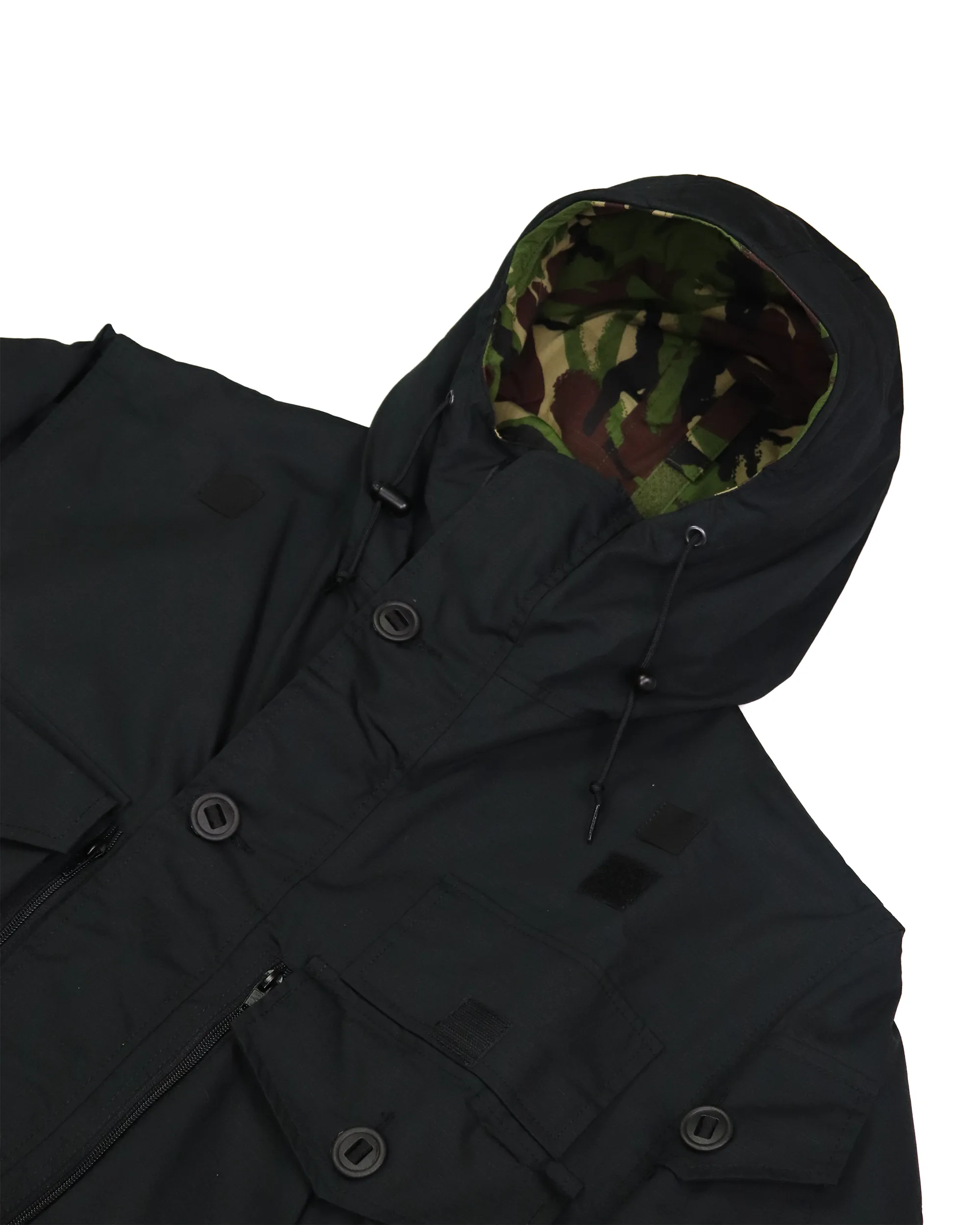 B720 Waterproof Reversible Smock - Black/British DPM