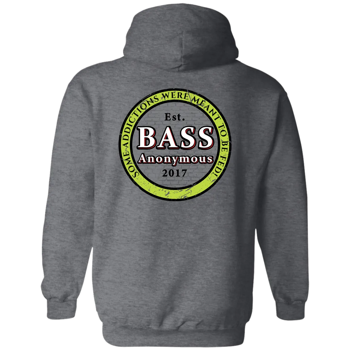 BA Grunge Pullover Hoodie