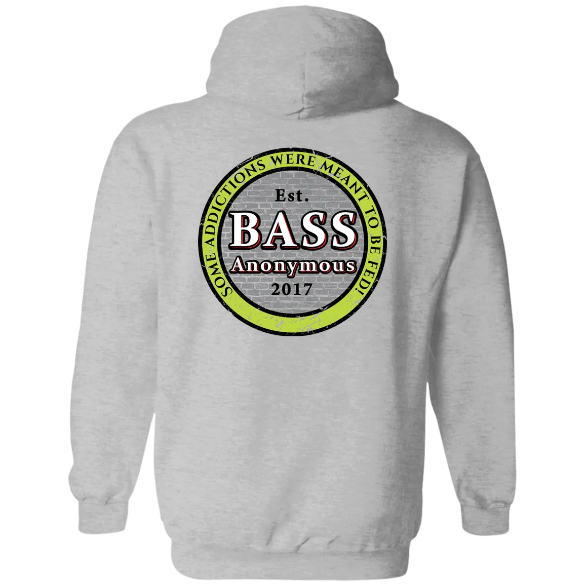 BA Grunge Pullover Hoodie