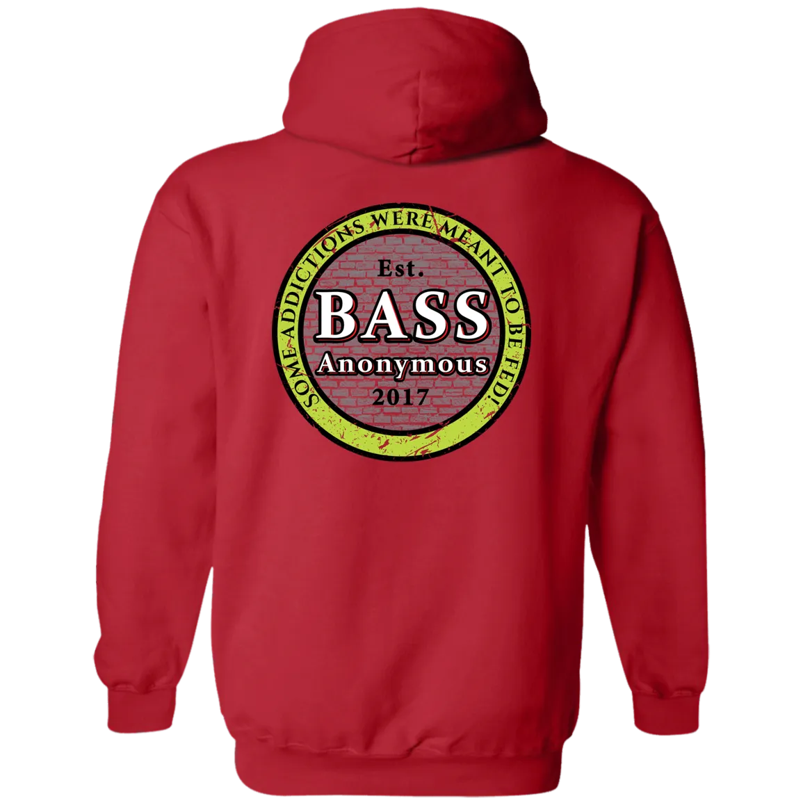 BA Grunge Pullover Hoodie