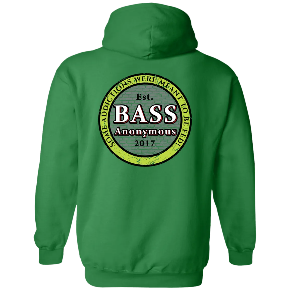 BA Grunge Pullover Hoodie