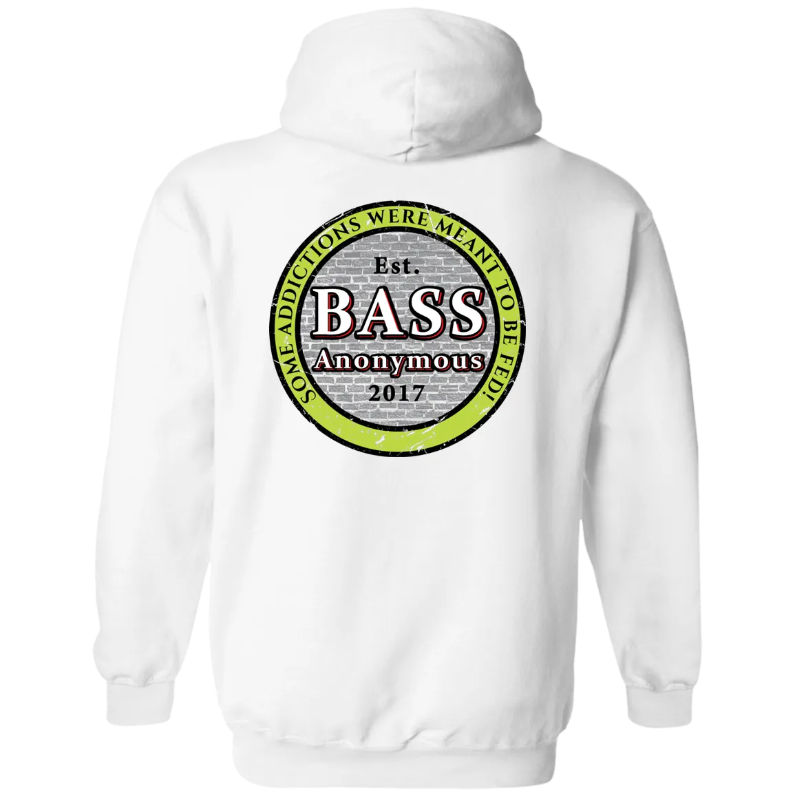 BA Grunge Pullover Hoodie