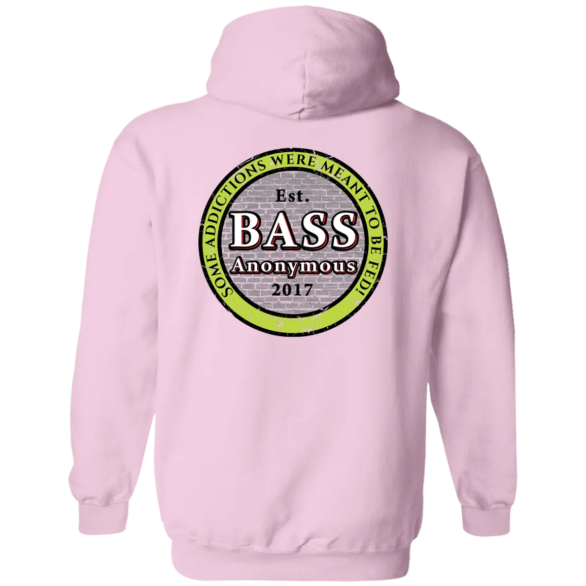 BA Grunge Pullover Hoodie