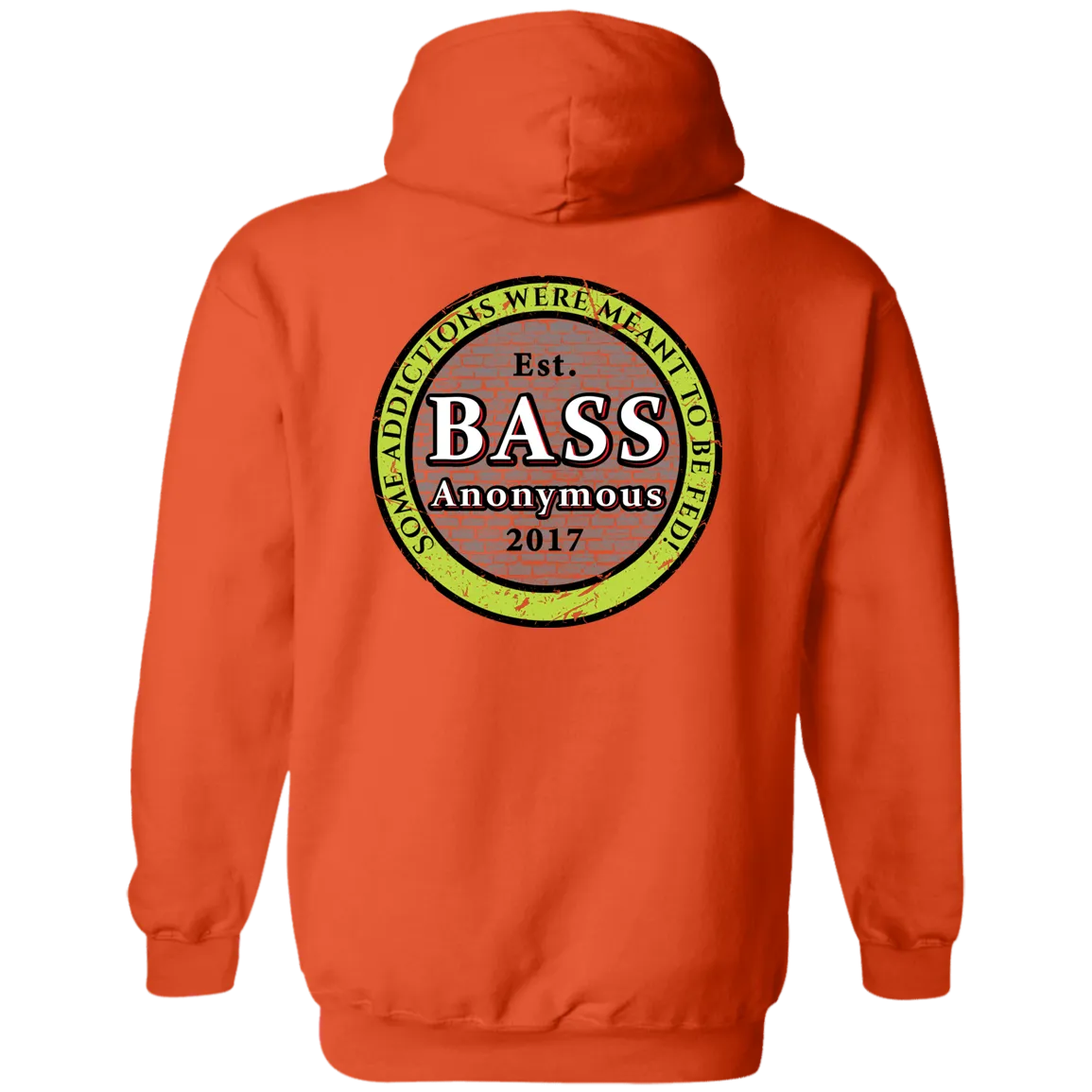 BA Grunge Pullover Hoodie