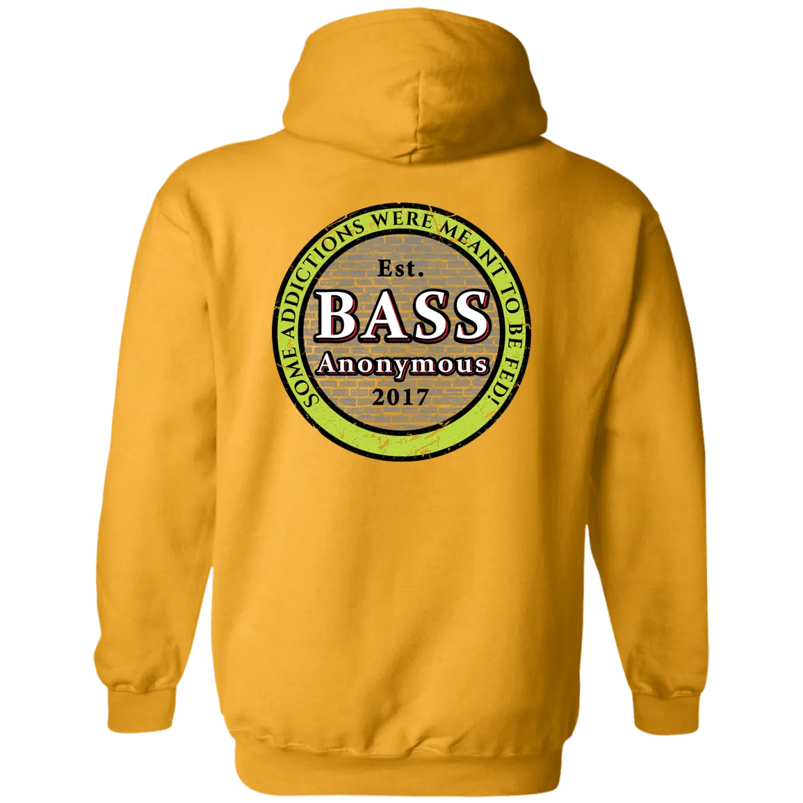 BA Grunge Pullover Hoodie