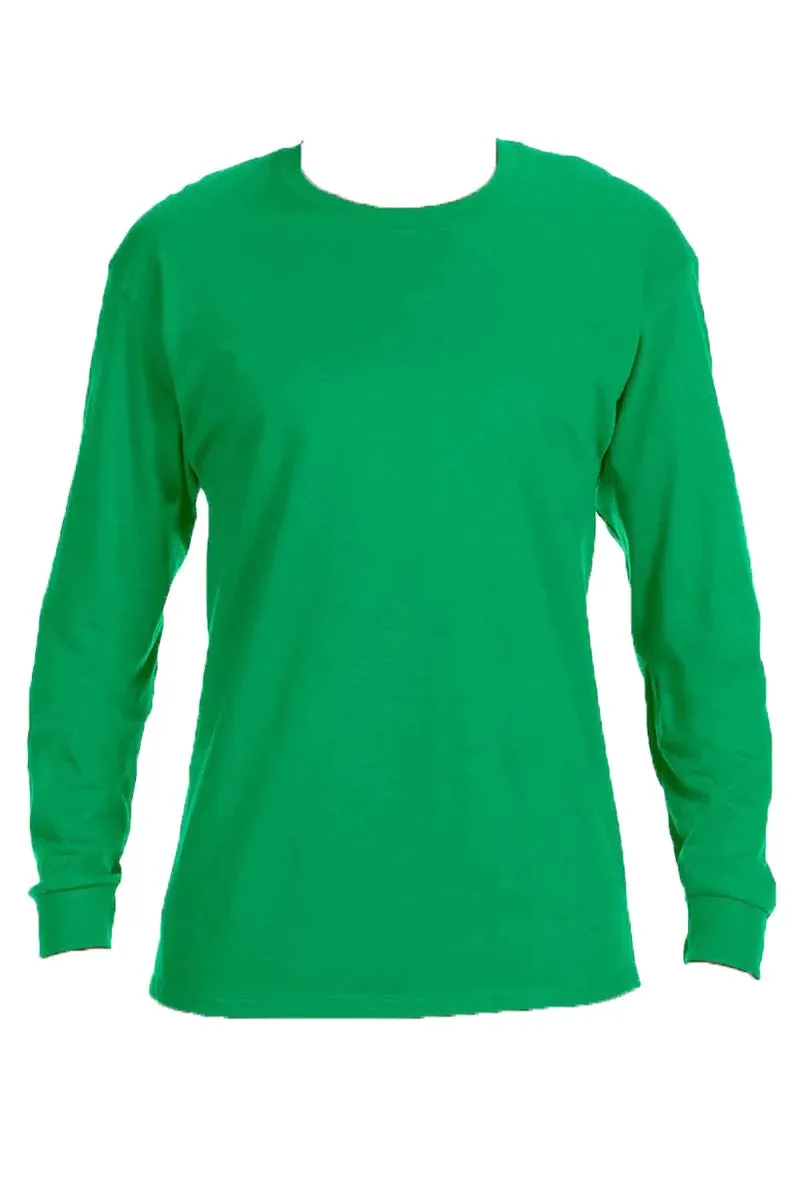 Ballpark Mama Puff Vinyl Unisex Dri-Power Long-Sleeve 50/50 Tee