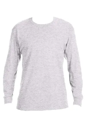 Ballpark Mama Puff Vinyl Unisex Dri-Power Long-Sleeve 50/50 Tee