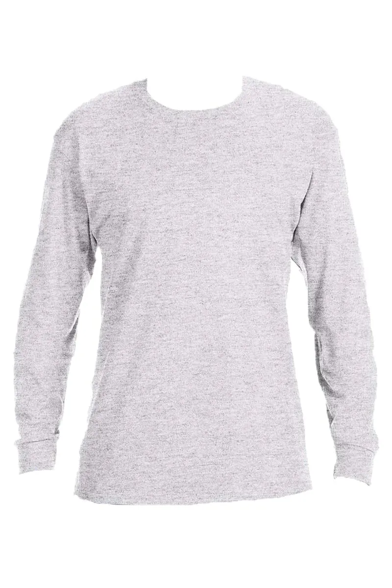 Ballpark Mama Puff Vinyl Unisex Dri-Power Long-Sleeve 50/50 Tee