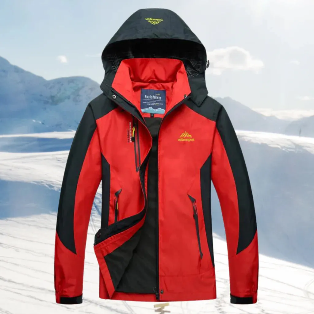 B&S | Waterproof & Warm Women's Hiking Jacket – Snug-Fitting Design for Outdoor Adventures