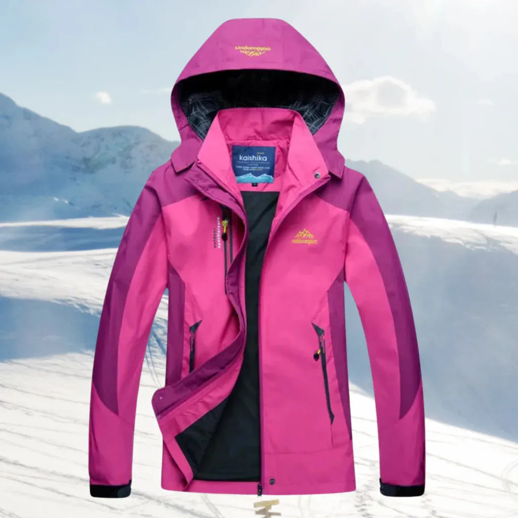 B&S | Waterproof & Warm Women's Hiking Jacket – Snug-Fitting Design for Outdoor Adventures