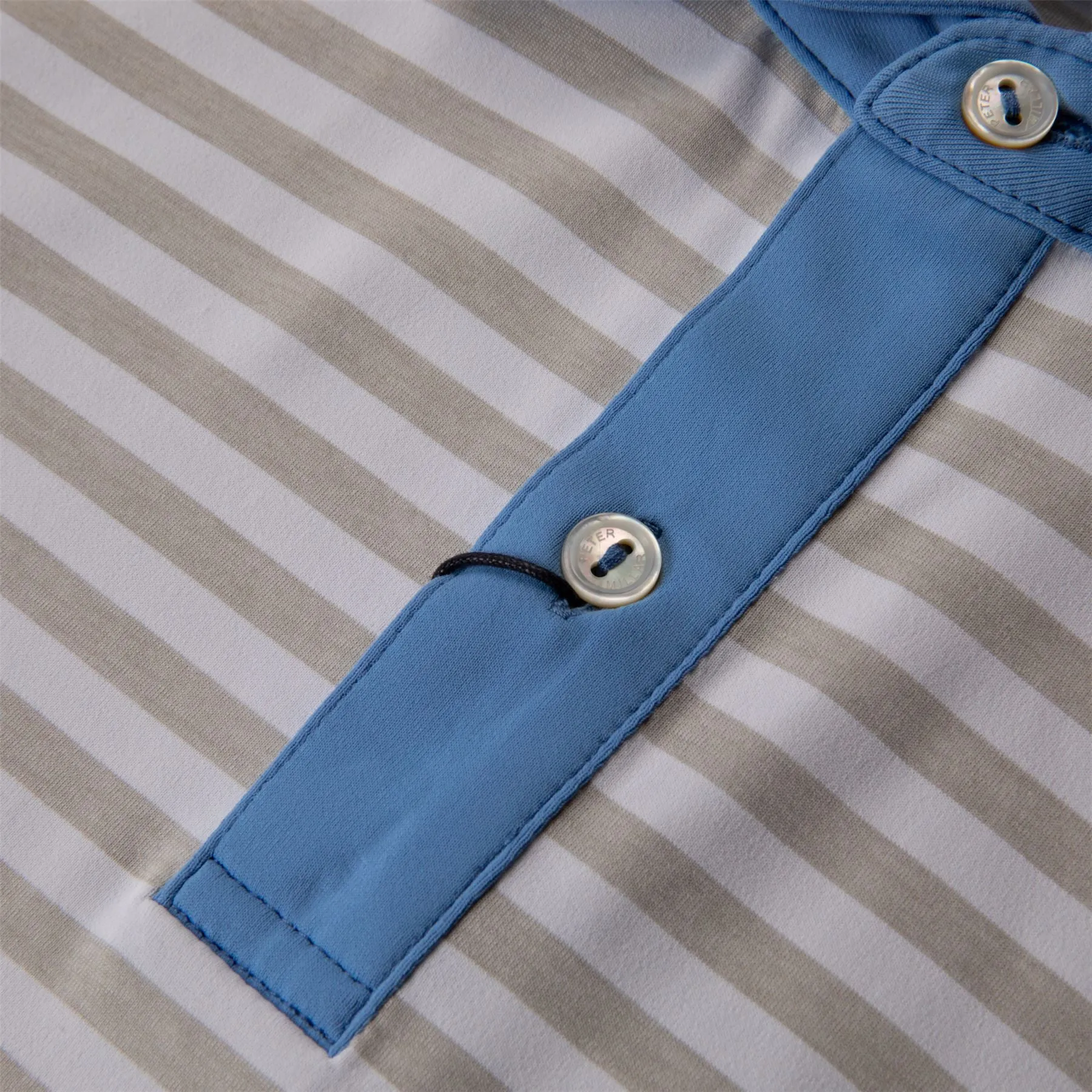 Bass Performance Jersey Polo British Grey - SS24