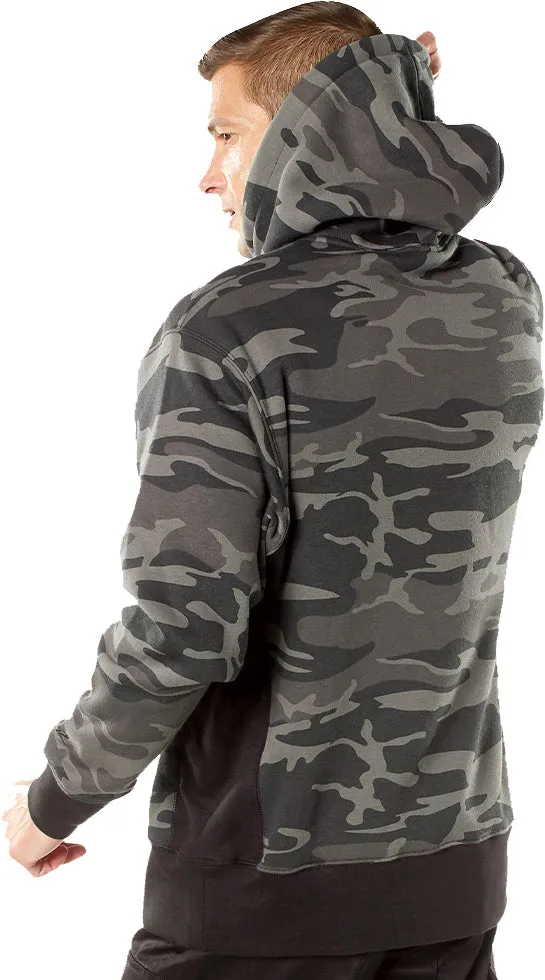 Black Camo Every Day Pullover Hooded Sweatshirt
