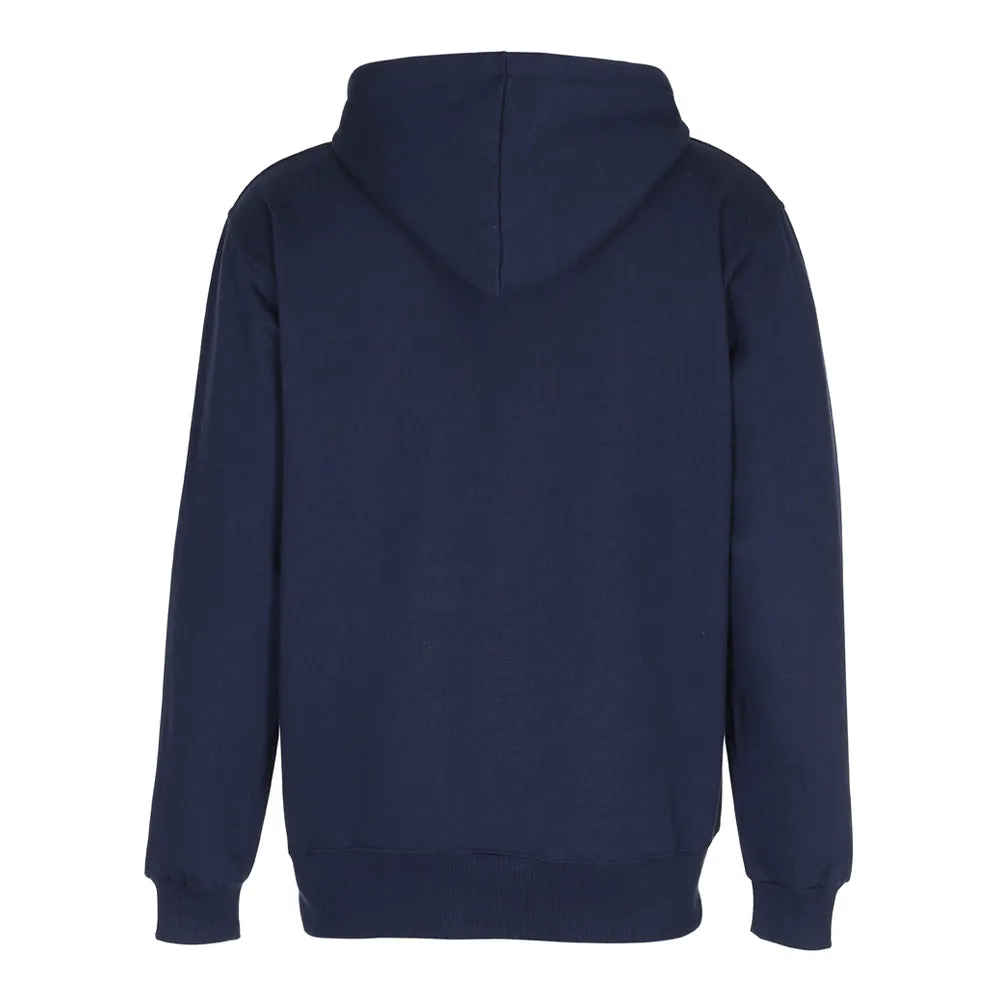 Blank - Hooded Sweat - Sweatshirts - Blue Navy