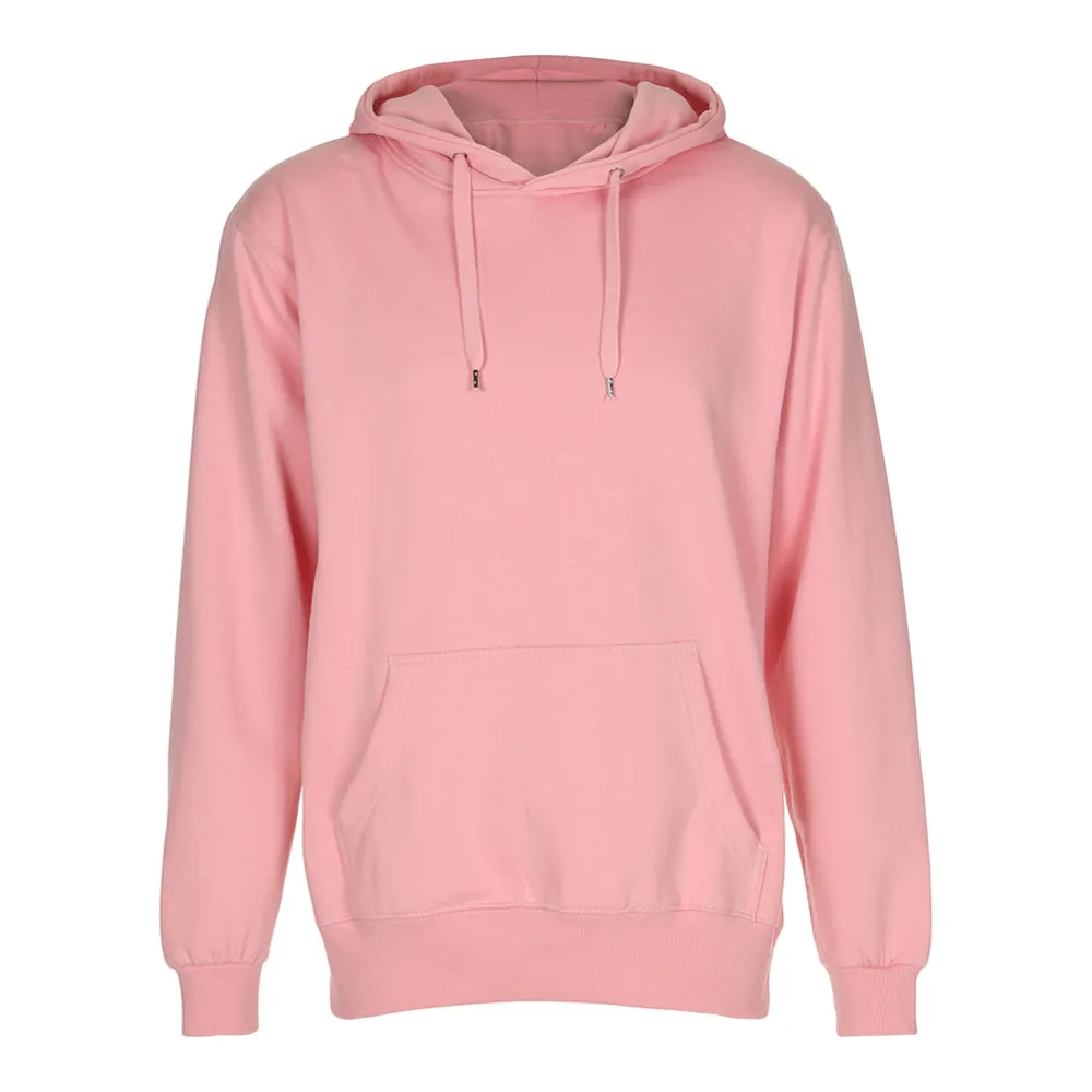 Blank - Hooded Sweat - Sweatshirts - Rose