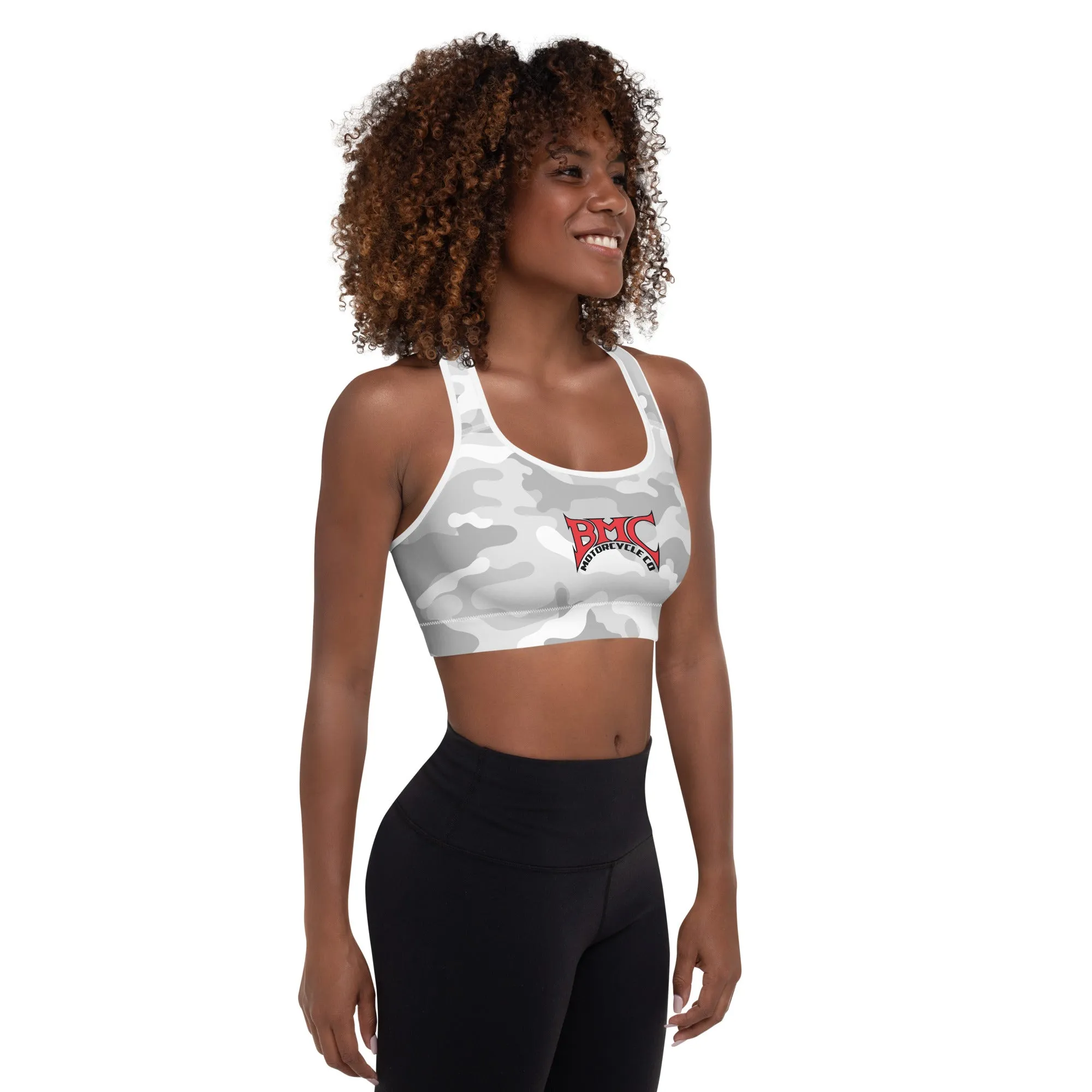 BMC Sports Bra - White Camo
