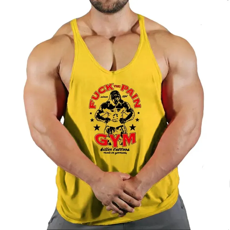 Bodybuilding Cotton Gym Tank