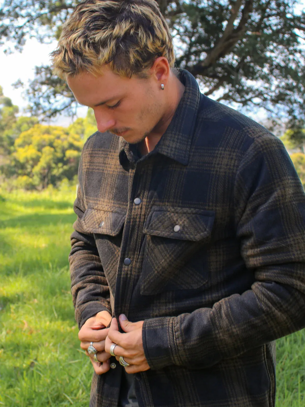 Bowered Fleece - Bison
