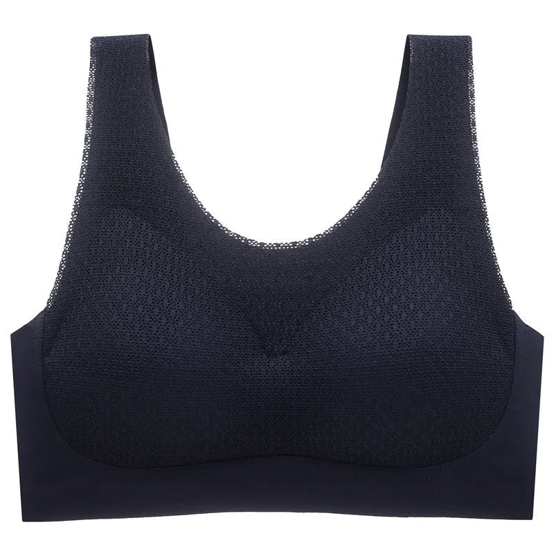 Breathable Mesh Sports Bra