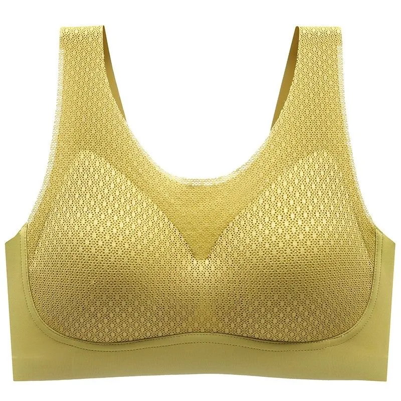 Breathable Mesh Sports Bra