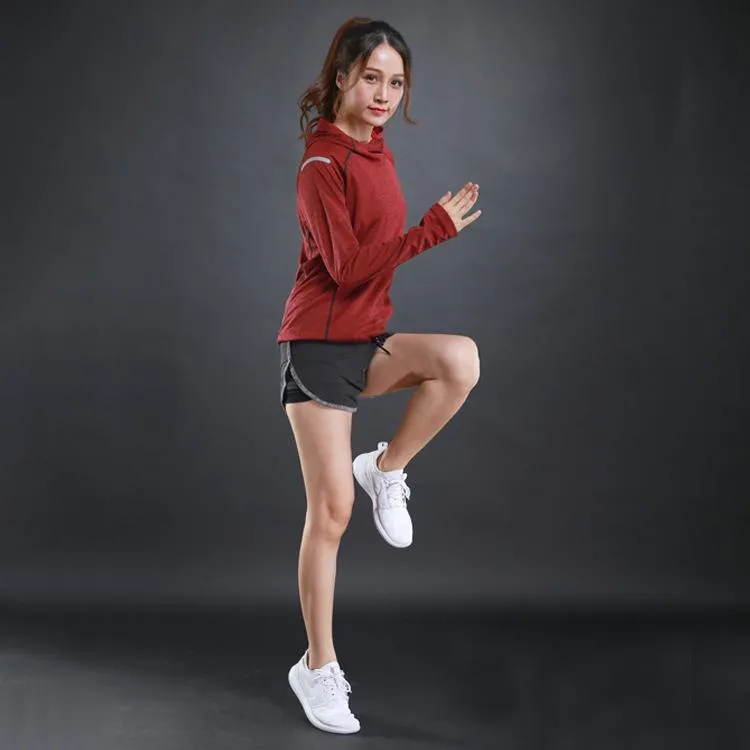 Breathable Sports Hooded Shirt