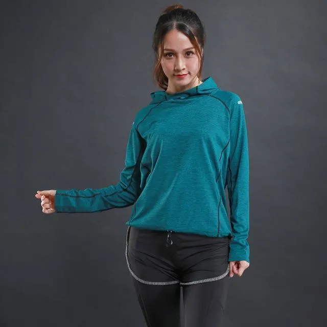 Breathable Sports Hooded Shirt