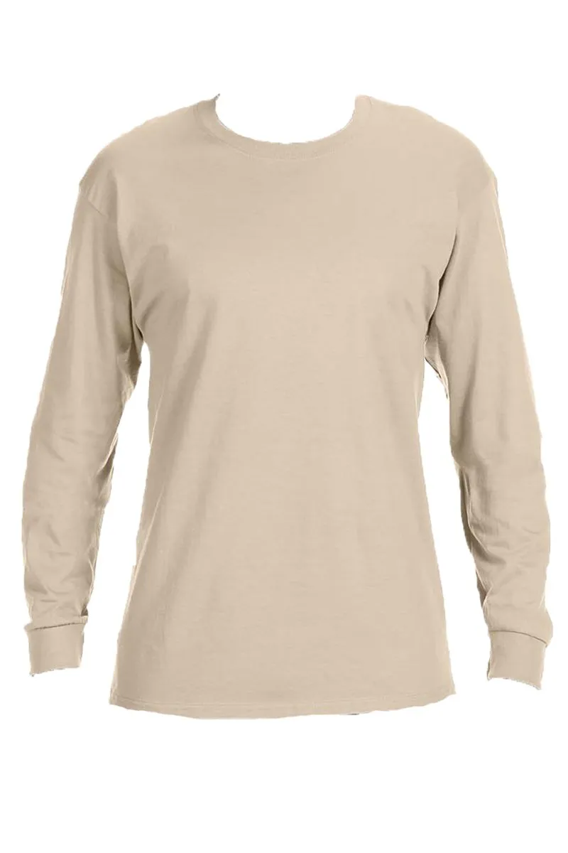 Bride Chenille Patch Unisex Dri-Power Long-Sleeve 50/50 Tee