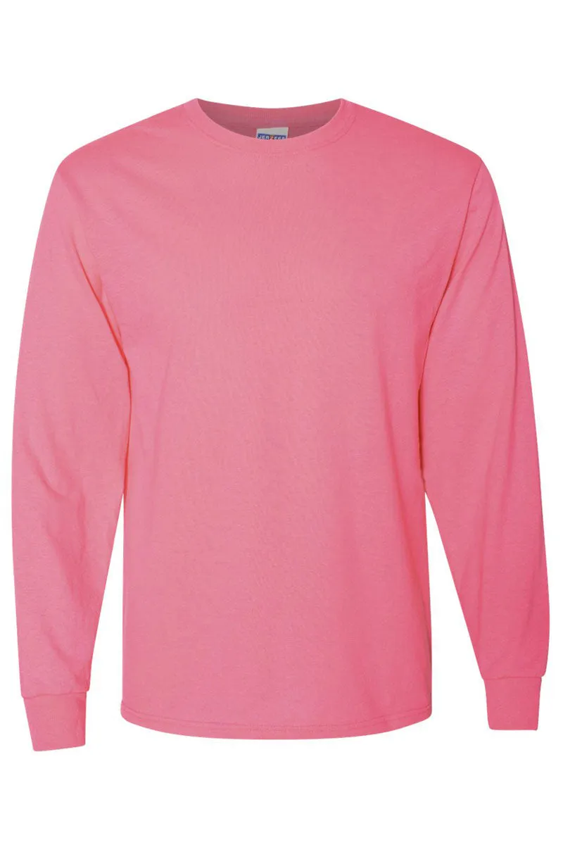 Bride Chenille Patch Unisex Dri-Power Long-Sleeve 50/50 Tee