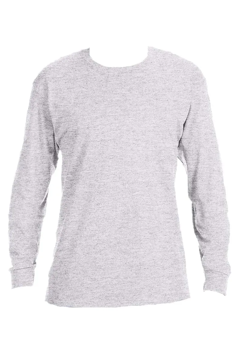 Bride Chenille Patch Unisex Dri-Power Long-Sleeve 50/50 Tee