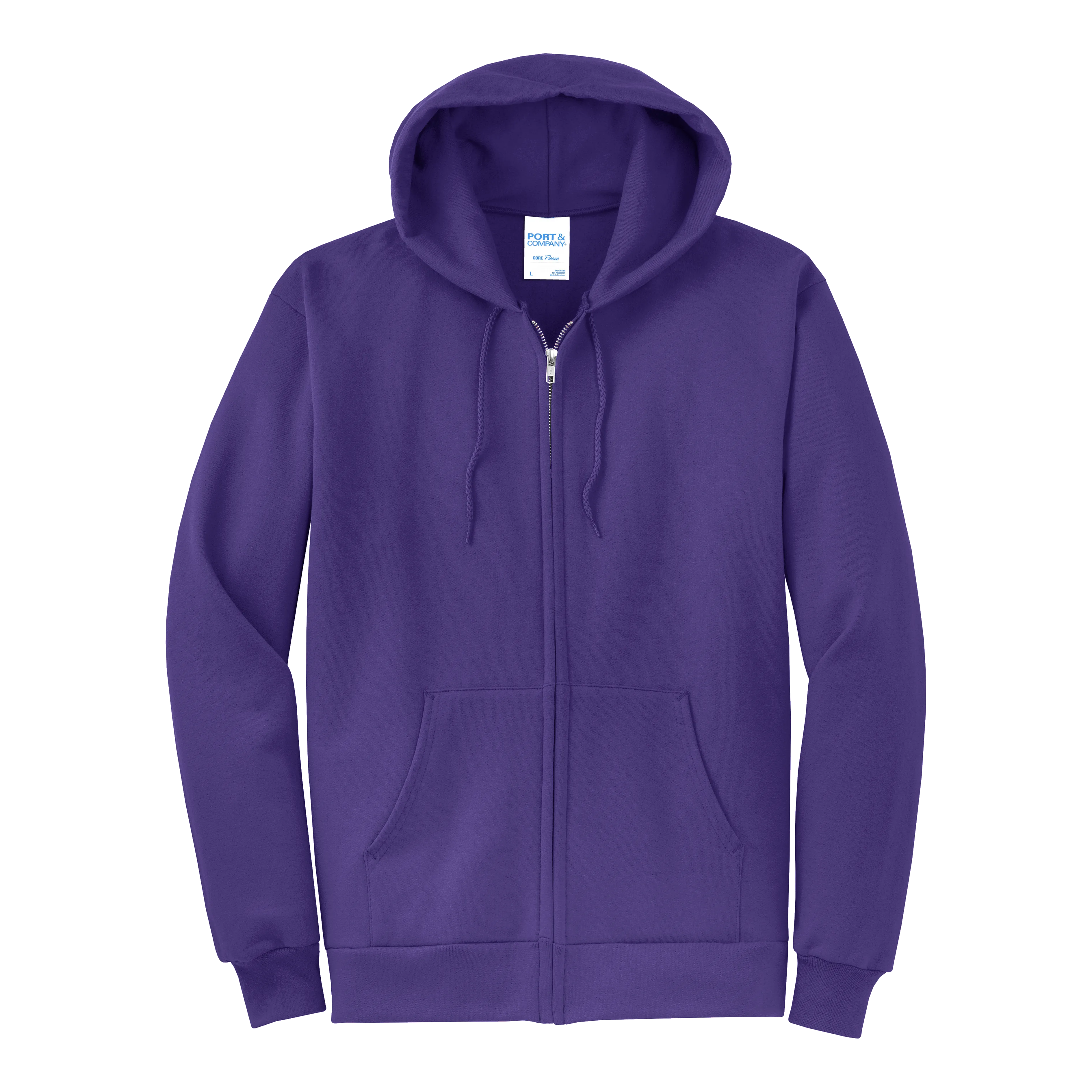 C2356 Core Fleece Full-Zip Hooded Sweatshirt