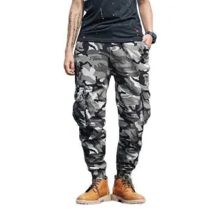 Camouflage Multi-pocket Cargo Pants