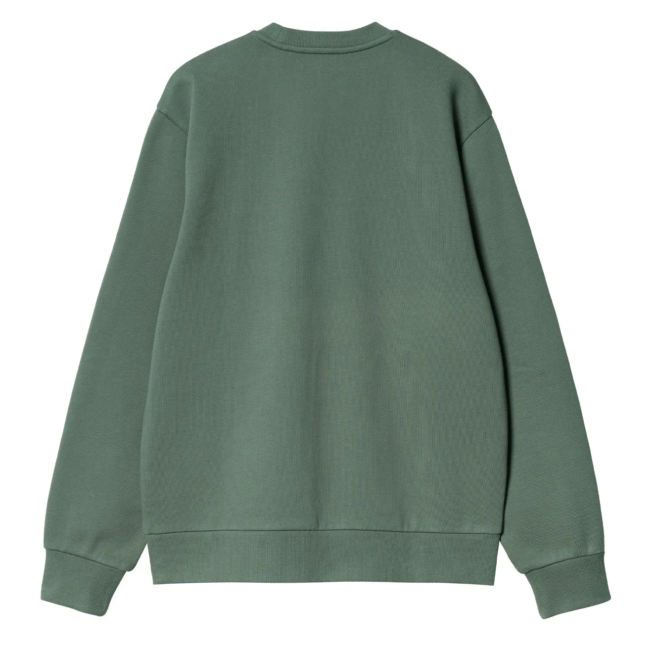 Carhartt WIP American Script Embroidery Sweat Park / White